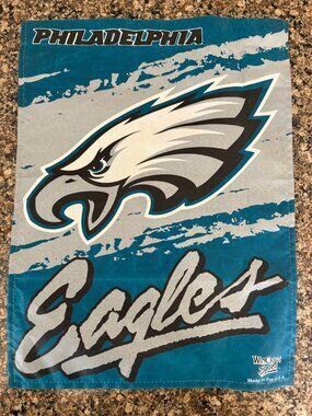 WinCraft Philadelphia Eagles Garden Flag - Like New